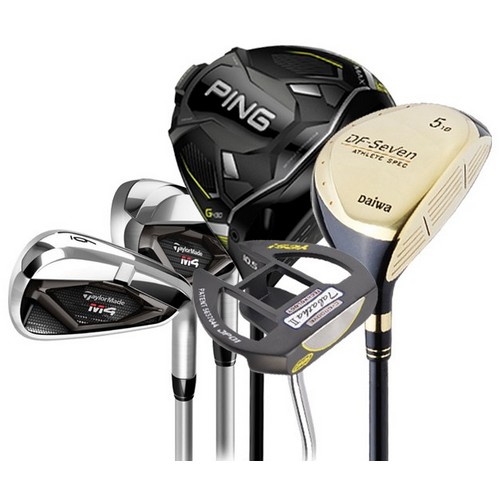 핑 G430 / 테일러메이드 M4 다이와 조합 풀세트 (10개 경량스틸 정품)