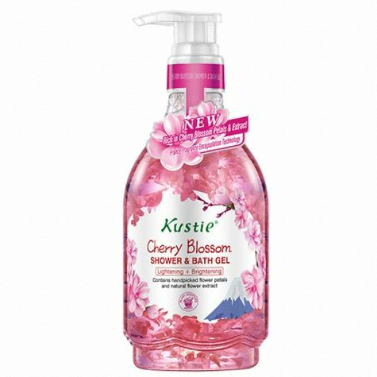 쿠스티에 체리블라썸 샤워&바스젤 펌핑형 500ml (1개)