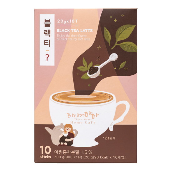 타이거마마 블랙티 라떼 10T (1개)_이미지