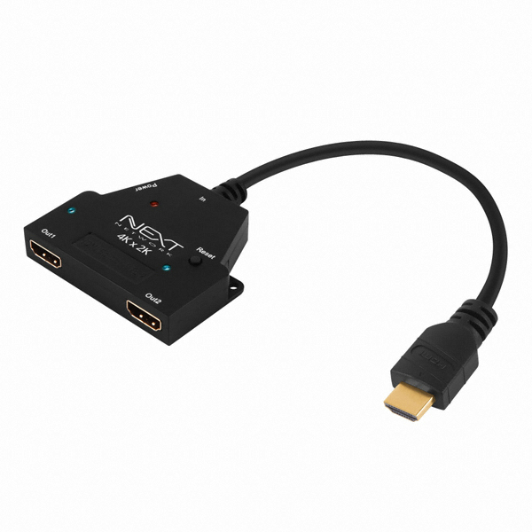 �������������ͽ� �ؽ�Ʈ 1:2 HDMI 4K ����� �й�� (NEXT-4202SPC4K)