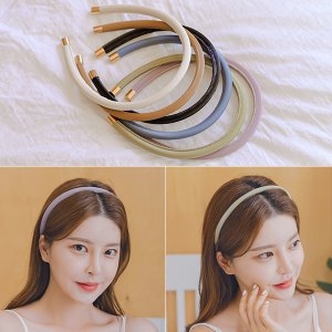 [불명] 미스21 너우니 레더 헤어밴드 머리띠 hb1392_이미지