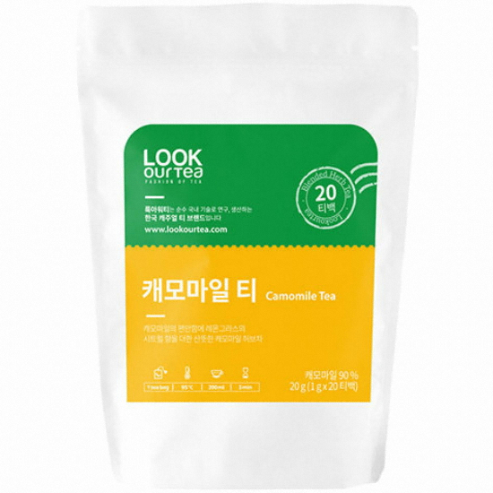 메가커피 룩아워티 캐모마일 20티백 2개 세트