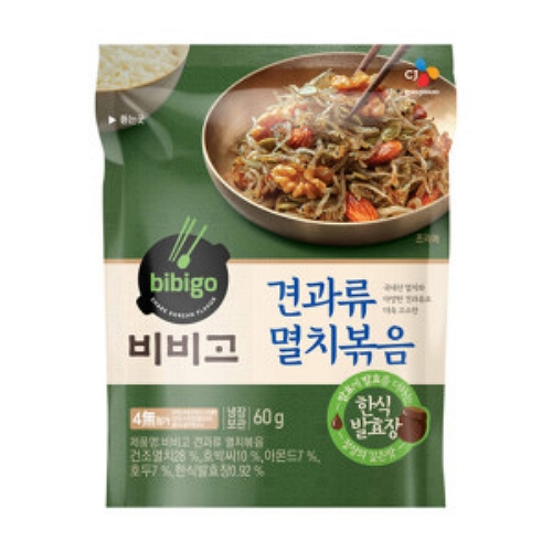 CJ제일제당 비비고 견과류멸치볶음 60g