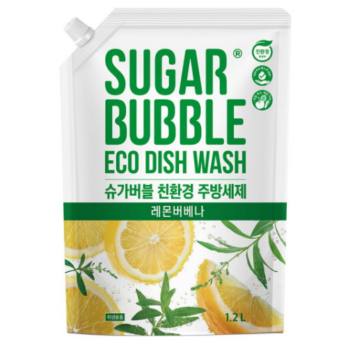 슈가버블 레몬버베나 470ml + 리필1.2L