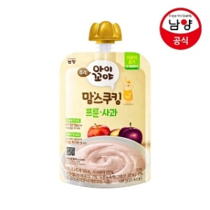 남양유업 맘스쿠킹 프룬 사과 100g (1개)_이미지