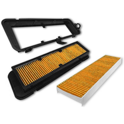 우진 PM2.5 수입차 초미세먼지 외기필터 OS05 (2개)