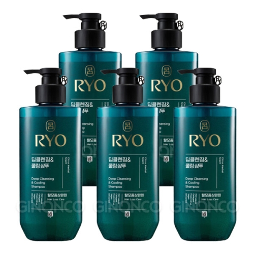 아모레퍼시픽 려 청아 딥클렌징&쿨링 샴푸 480ml