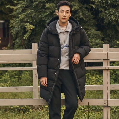 행텐 공용 덕다운 후드 롱패딩 10440-013-813-49_이미지