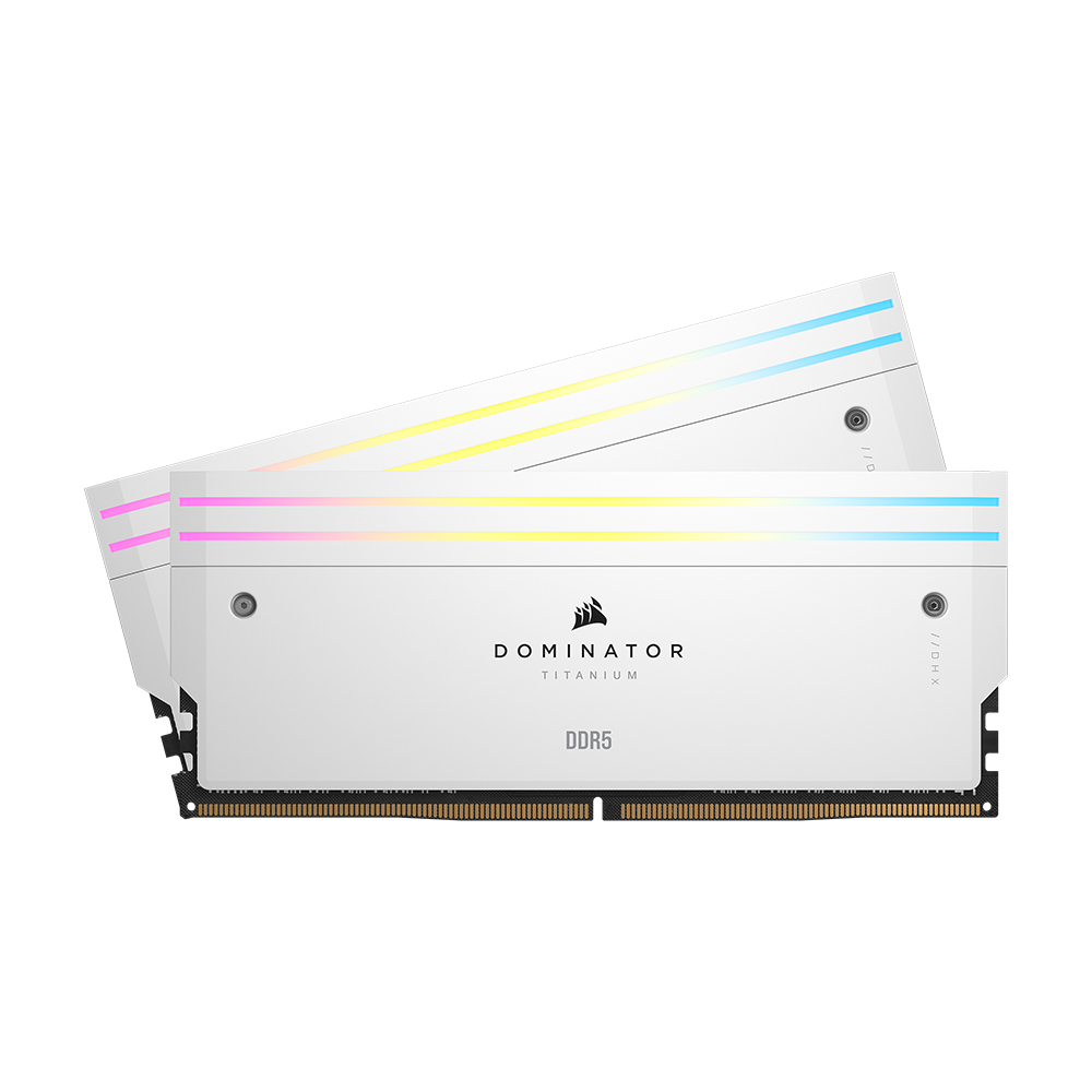 CORSAIR DDR5-6600 CL32 Dominator Titanium WHITE ��Ű��
