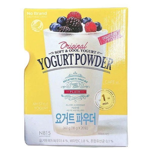 이마트 노브랜드 노브랜드 요거트파우더 18g 20개입 (2개)