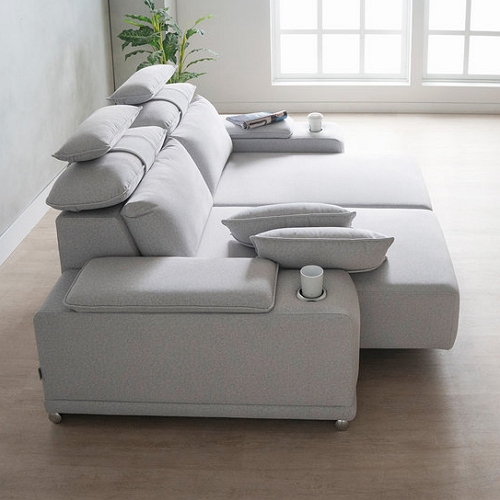 에보니아 루엔 기본형 모션 슬라이딩 패브릭 소파 3인용_이미지