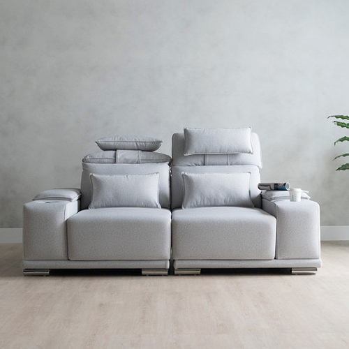 에보니아 루엔 기본형 모션 슬라이딩 패브릭 소파 3인용_이미지