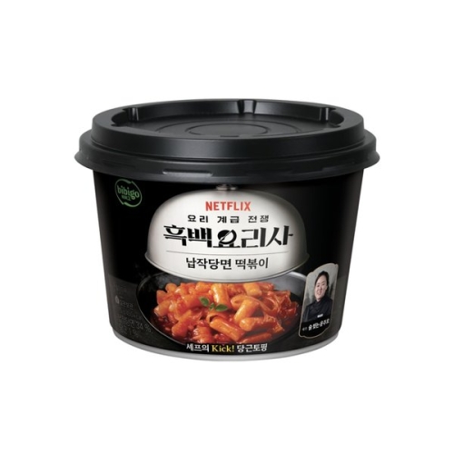 CJ제일제당 비비고 흑백요리사 술 빚는 윤주모의 납작당면 떡볶이 175g (7개)_이미지