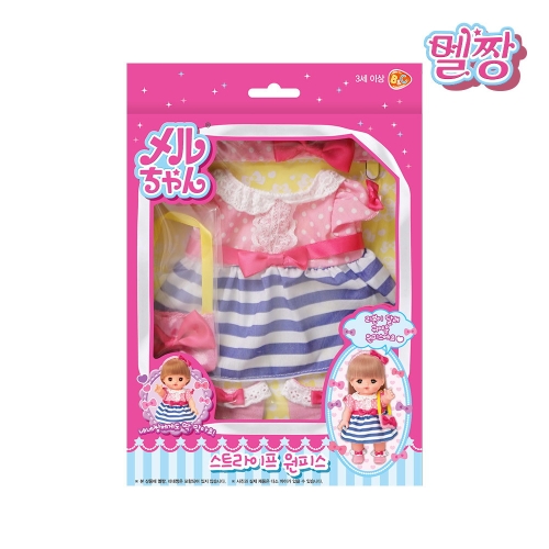 메루짱 멜짱 스트라이프 원피스_한국 총판 공식 수입업체