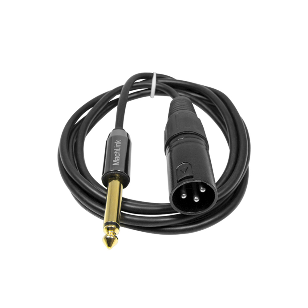 마하링크 XLR 캐논 to 5.5 모노 마이크 케이블 (ML-X6M100, 10m)_이미지