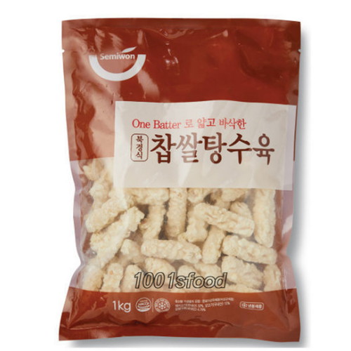 세미원푸드 북경식 찹쌀 탕수육 1kg (4개)_이미지