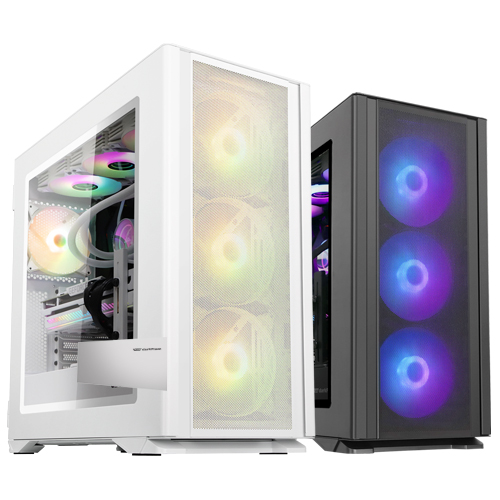 darkFlash DLX200 MESH RGB 강화유리 (화이트)