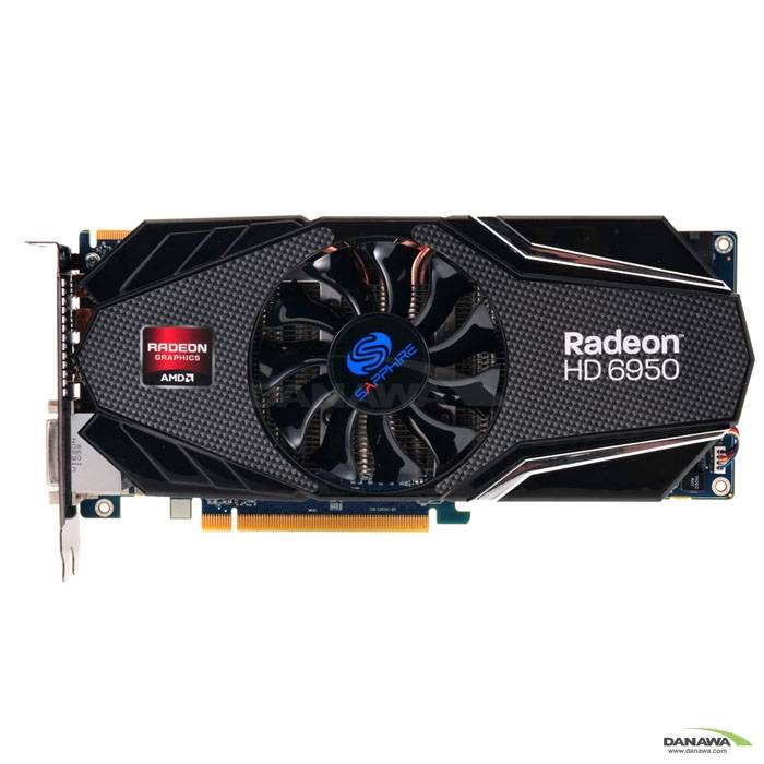 SAPPHIRE 라데온 HD 6950 D5 1GB 5팩 (PC방)_이미지