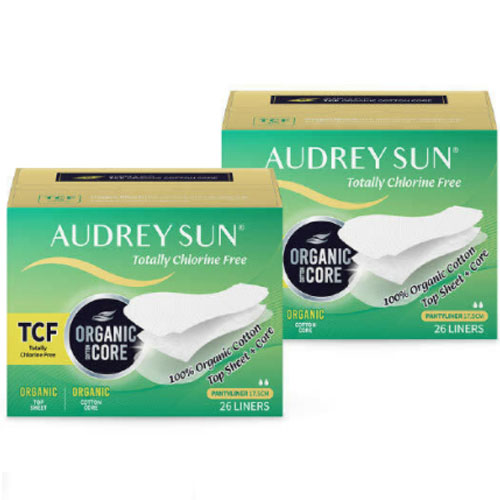 오드리선 TCF 더블코어 팬티라이너 26개 (3팩(78개))_이미지