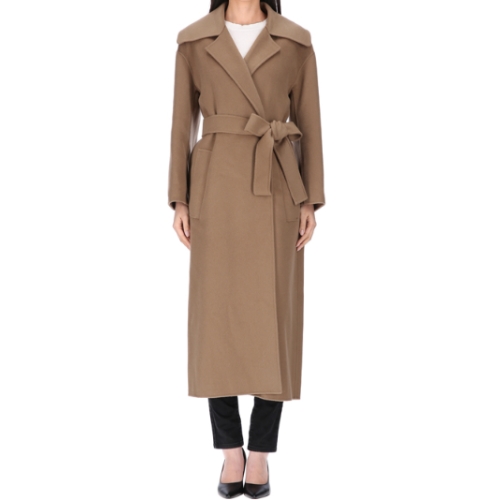 막스마라 마누엘라 울 벨트 코트 2310161633600 (001, 카멜)