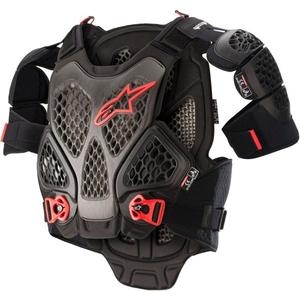 알파인스타 Alpinestars A-6 가슴 보호대 블랙/무연탄 Xs/Sm 6700022-1036-XSS