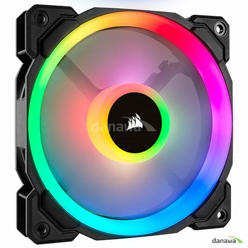 CORSAIR LL120 RGB (컨트롤러/3팩, 블랙)_이미지