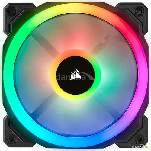 CORSAIR LL120 RGB (컨트롤러/3팩, 블랙)_이미지