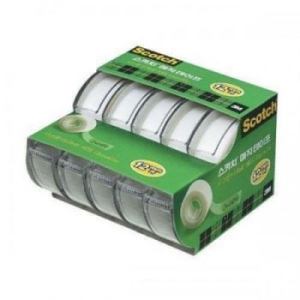 3M 스카치 매직테이프 104 12mm x 11m (5개)