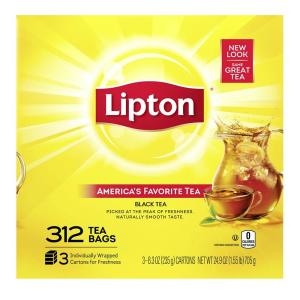 ���Ϸ��� ���� Lipton Tea Bags ���� Ƽ 312Ƽ��