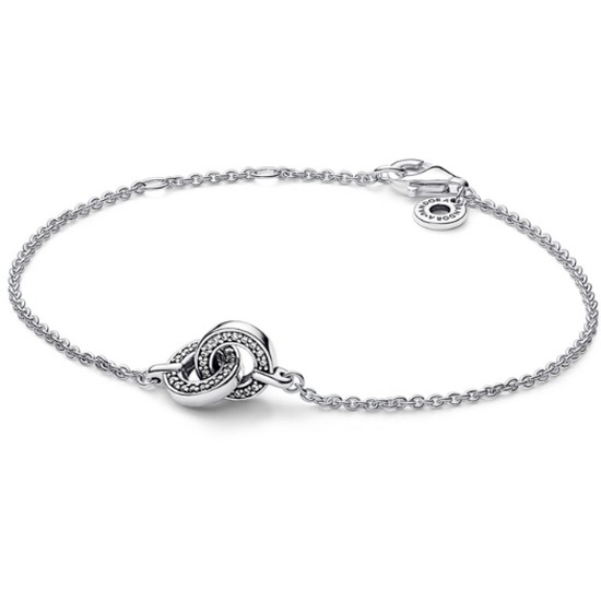 판도라 시그니처 파베 볼드 체인 브레이슬릿 592777C01_이미지