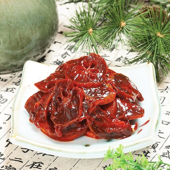 에코스토리 전통 고추장 감 장아찌 500g (1개)