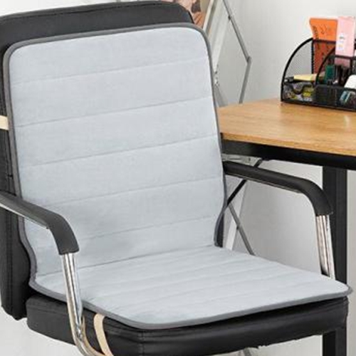 템퍼먼트 그레이 스트라이프 히팅 전기방석