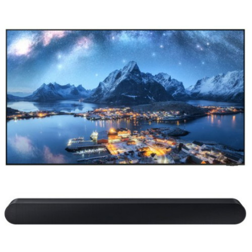 삼성전자 네오QLED KQ75QND800FXKR (벽걸이+사운드바, HW-S60D)