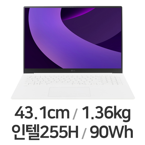LG전자 2025 그램 프로17 17Z90TP-GD7CK (SSD 3TB)_이미지