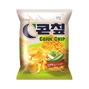 크라운제과  C콘칩 할라피뇨 & 와사비 70g [1개] 상품이미지