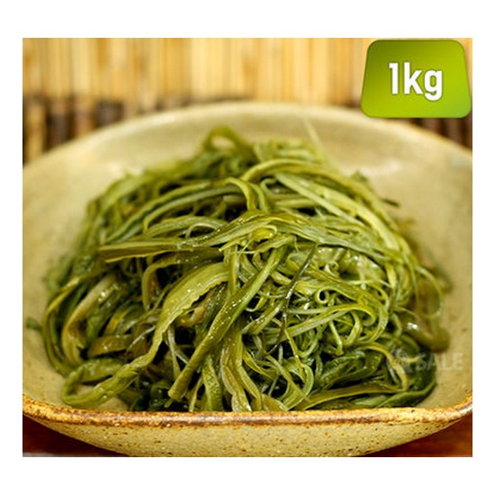 장흥청정해초 염장 미역줄기 1kg (1개)