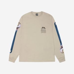 스투시 렌치 롱슬리브 티셔츠 카키 1994949_이미지