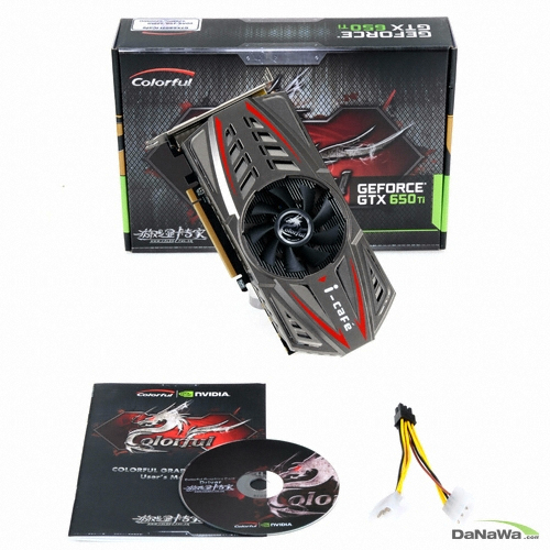 COLORFUL 지포스 GTX650 Ti iCafe D5 1GB_이미지