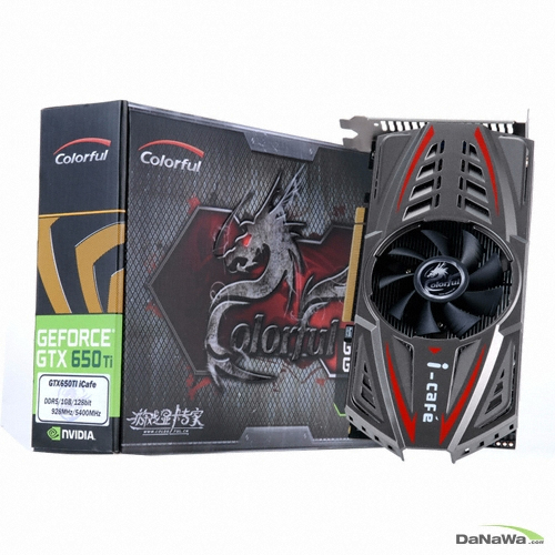 COLORFUL 지포스 GTX650 Ti iCafe D5 1GB_이미지