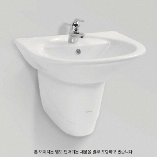 도비도스 ㅤ평면 붙임 세면기 DL-402/P_이미지