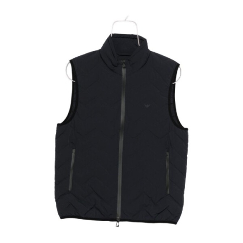 스탠드 칼라 퀼티드 베스트 EM004946 AF18499