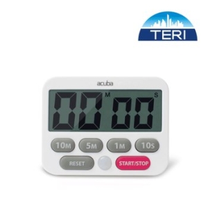 아쿠바 디지털 듀얼 타이머 화이트 (화이트)_이미지