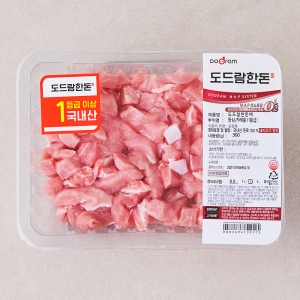 도드람푸드 도드람한돈 1등급 등심 카레용 냉장 300g 1개_이미지