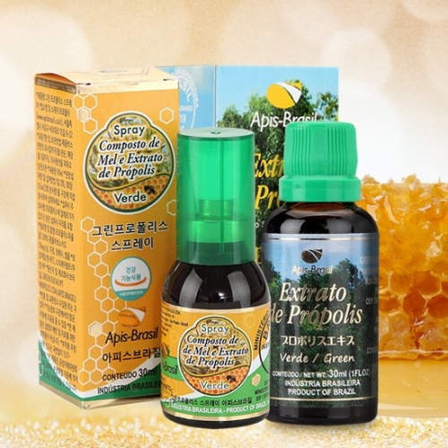 아피스브라질 그린 프로폴리스 30ml x 2개 + 스프레이 30ml x 2개