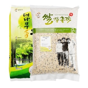  쌀집총각 대나무향미 백미 10kg + 콩없는혼합곡 10kg [1개]
