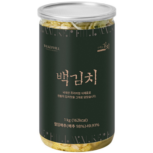 워커힐호텔 SUPEX 백김치 1kg