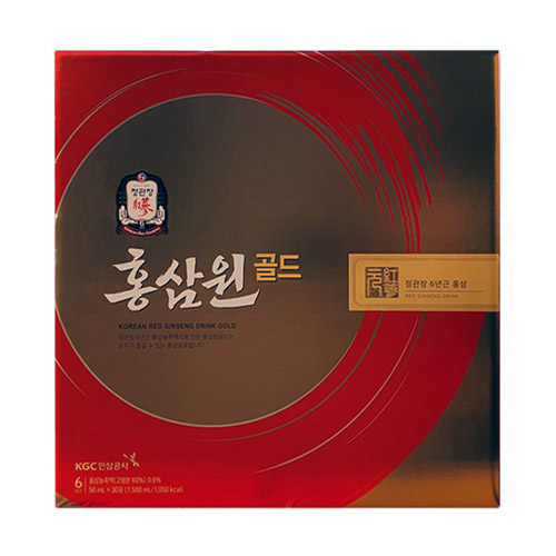 한국인삼공사 정관장 홍삼원 골드 50ml 30포 (3개)