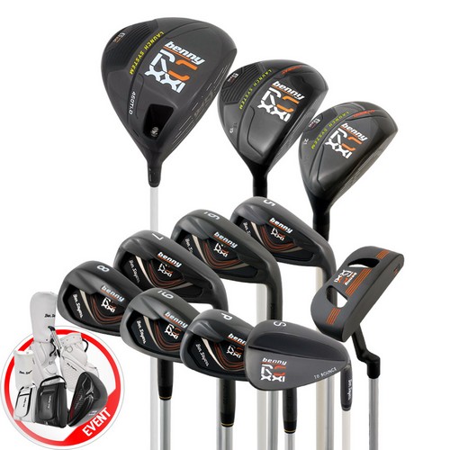 벤세이어스 Ai 퍼포먼스 BENNY RS21 Ti 풀세트 (11개 카본 캐디백 정품)_이미지
