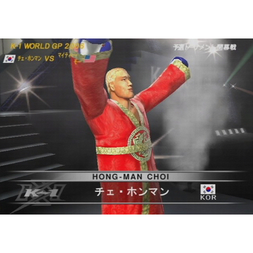 D3 �ۺ����� K-1 WORLD GP 2006 PS2