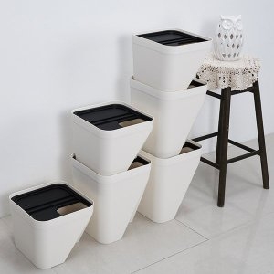 다용도 재활용 분리수거함 스몰 1단